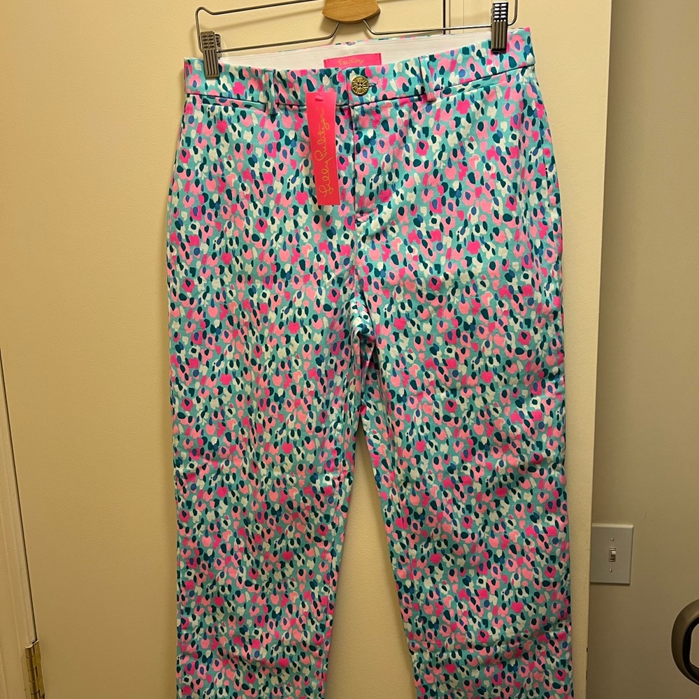 NWT Lilly Pulitzer Divia cropped stretch pant